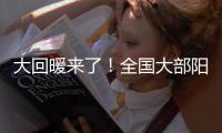 大回暖来了！全国大部阳光当道，周三起长江以北掀气温创新高浪潮
