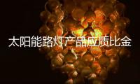 太阳能路灯产品应质比金坚 服务撑腰