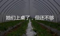 她们上桌了，但还不够