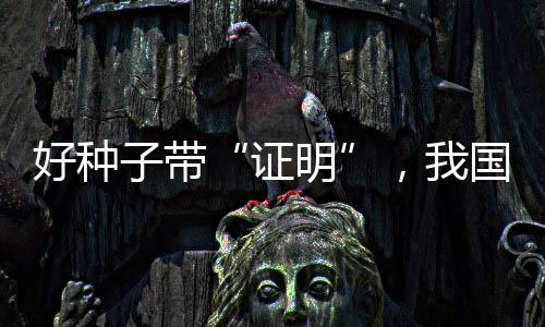 “中国种子认证”标志图案