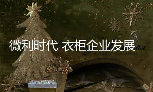 最核心比拼的微利是用户体验