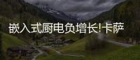 嵌入式厨电负增长!卡萨帝
：唯一逆势增长份额创新高
