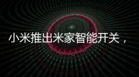 小米推出米家智能开关，可以直接替代传统开关，推动居家智能化