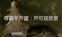 尊霸平开窗	：开可观赏景致 关则静享生活