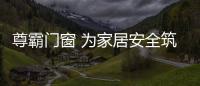 尊霸门窗 为家居安全筑起坚实的城墙