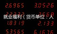 就业福利（货币单位	：人民币）