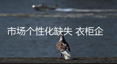 化缺衣柜企业应加强创新