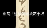 重磅！这些领域放宽市场准入直接利好民营企业