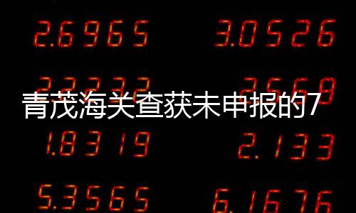 经审核允许出境的青茂文物