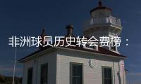 非洲球员历史转会费榜：佩佩压奥斯梅恩&马尔穆什居首
，库杜斯第6