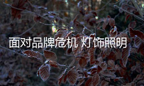 B才能在遇到品牌危机时