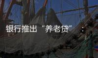 银行推出“养老贷” ：贷款交社保 退休金还贷款