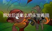 脱发后该怎么把头发养回来？专家支招→