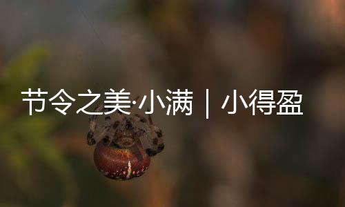 吮吸过一个春季的节令甘露后