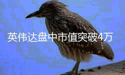英伟达股价一度涨至164.42美元