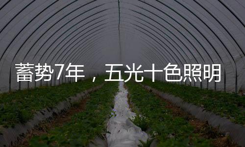 照明再启有质有量地推出新品
