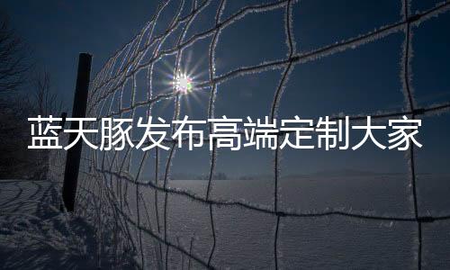有效的蓝天进行市场下沉