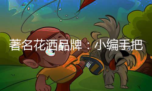 水流集中的花洒一条水柱