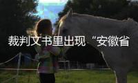 裁判文书里出现“安徽省南京市”	？深圳福田法院通报