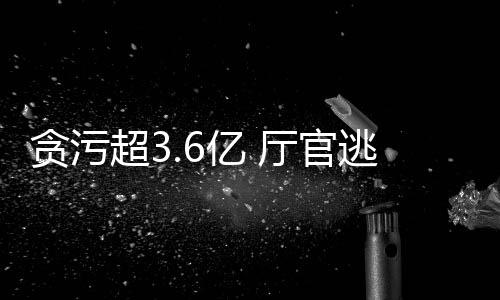 是贪污厅官逃匿生是死
