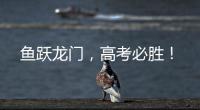 鱼跃龙门，高考必胜！