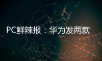PC鲜辣报
：华为发两款鸿蒙电脑 AMD RX 9060 XT发布