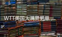 WTT美国大满贯男单，王楚钦晋级16强