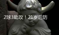 2球3助攻！21岁后防帝星横空出世 开价6000万欧 英超4大豪门疯抢