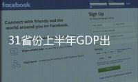 31省份上半年GDP出炉：15地跑赢全国 上海增势最猛