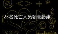 23名死亡人员领高龄津贴
，当地通报